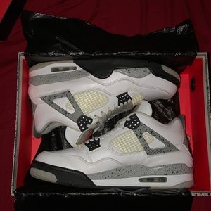 Air Jordan White Cement 4s 2016 ( 89’ Nike Air)
